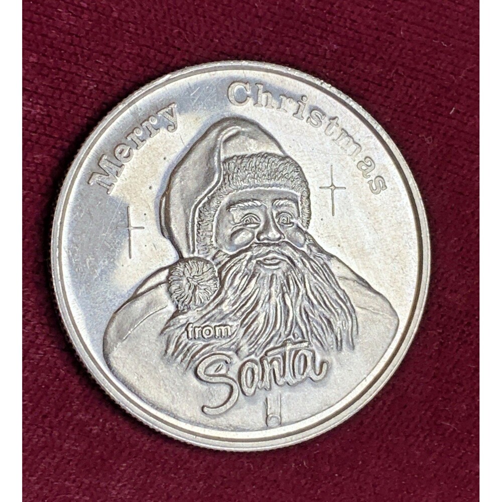Merry Christmas From Santa For Someone Special 1oz .999 Silver Round